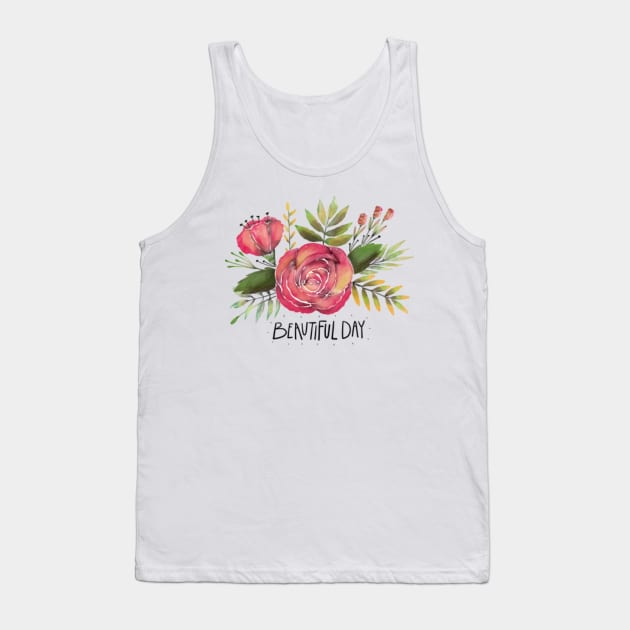 BEAUTIFUL DAY Tank Top by CANVAZSHOP